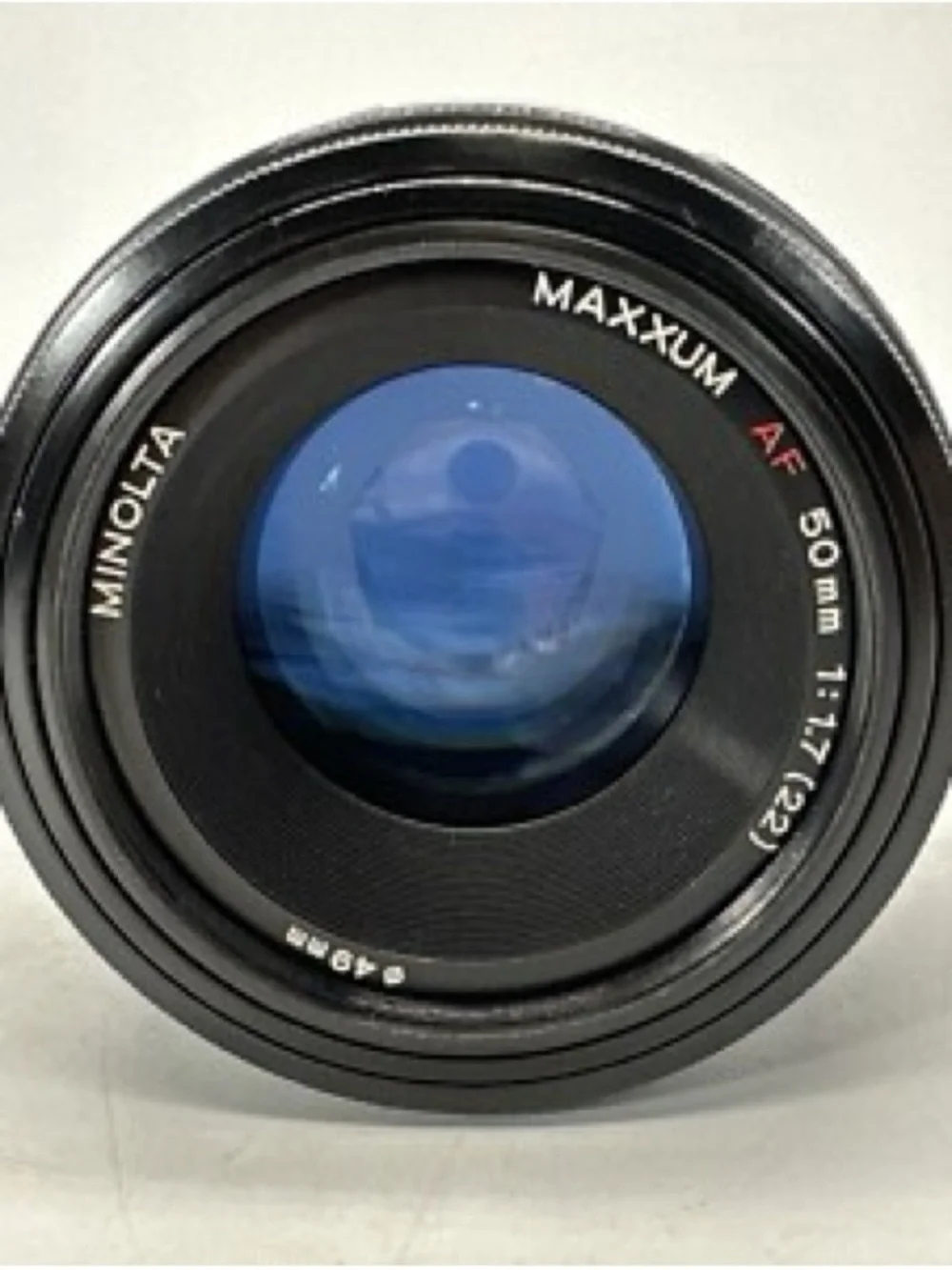 Minolta Maxxum AF 50mm 1:1.7 Lens For Sony Alpha Mount Tested, W/ Rear Cap Japan